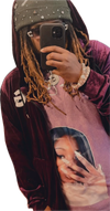  Velour “G” hoodie  (MEN)