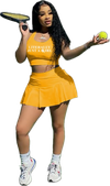 Tennis skirt set