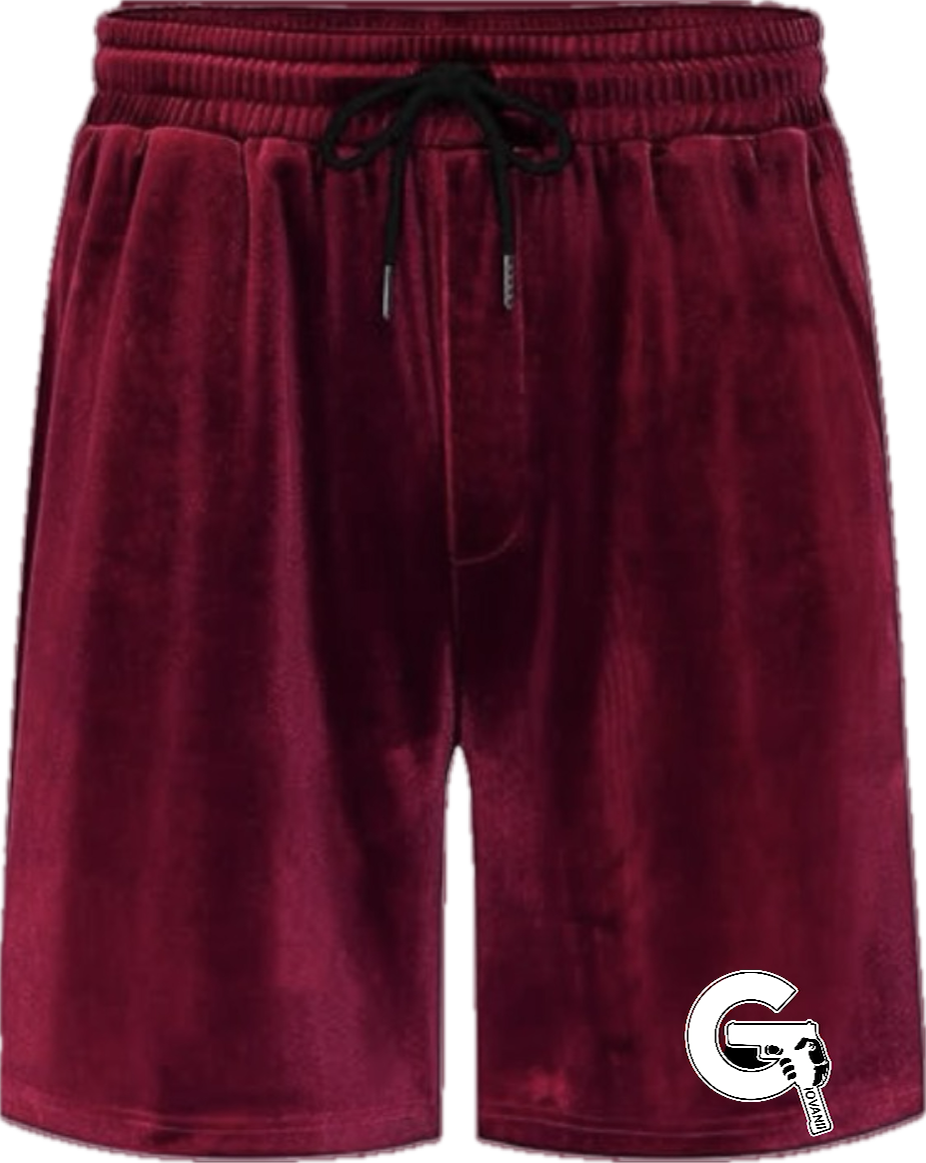 Velour G shorts (MEN) 