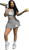 Tennis skirt set