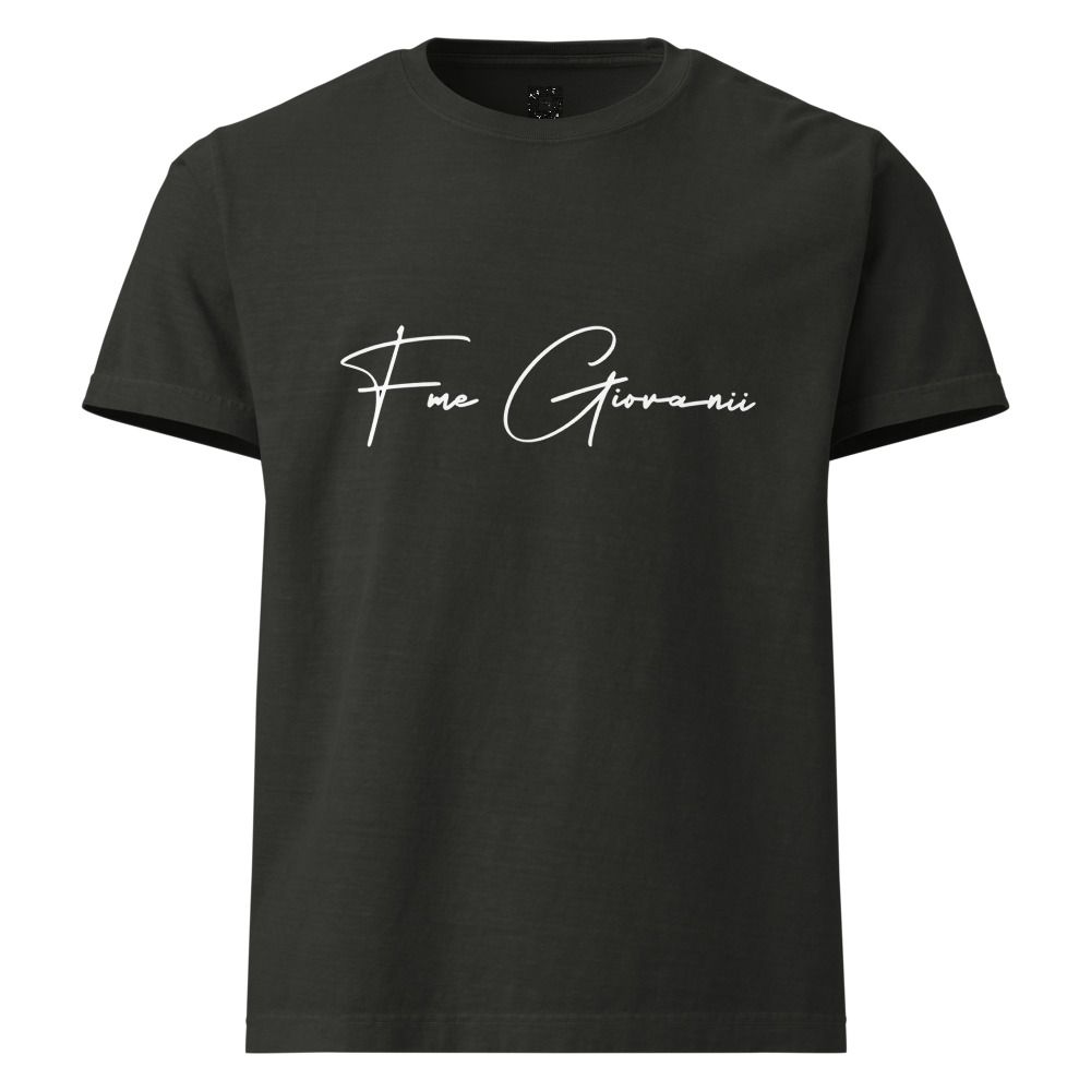sincerely G unisex t-shirt 