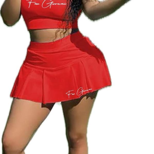 Tennis skirt set