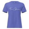 sincerely G women's t-shirt 