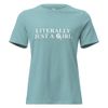 literally just a girl t-shirt