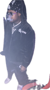  Velour “G” hoodie  (MEN)