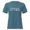 literally just a girl t-shirt