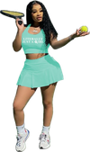 Tennis skirt set