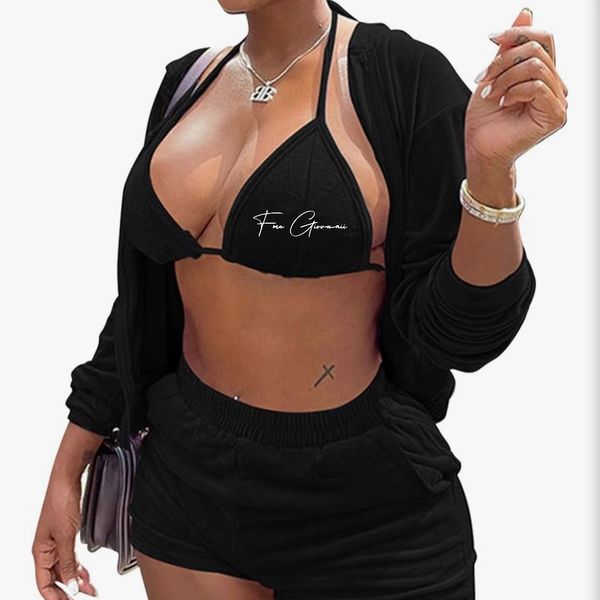 Velour short set 