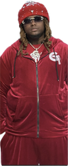  Velour “G” hoodie  (MEN)