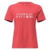literally just a girl t-shirt