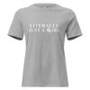 literally just a girl t-shirt