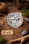 West Virginia Raised Decal