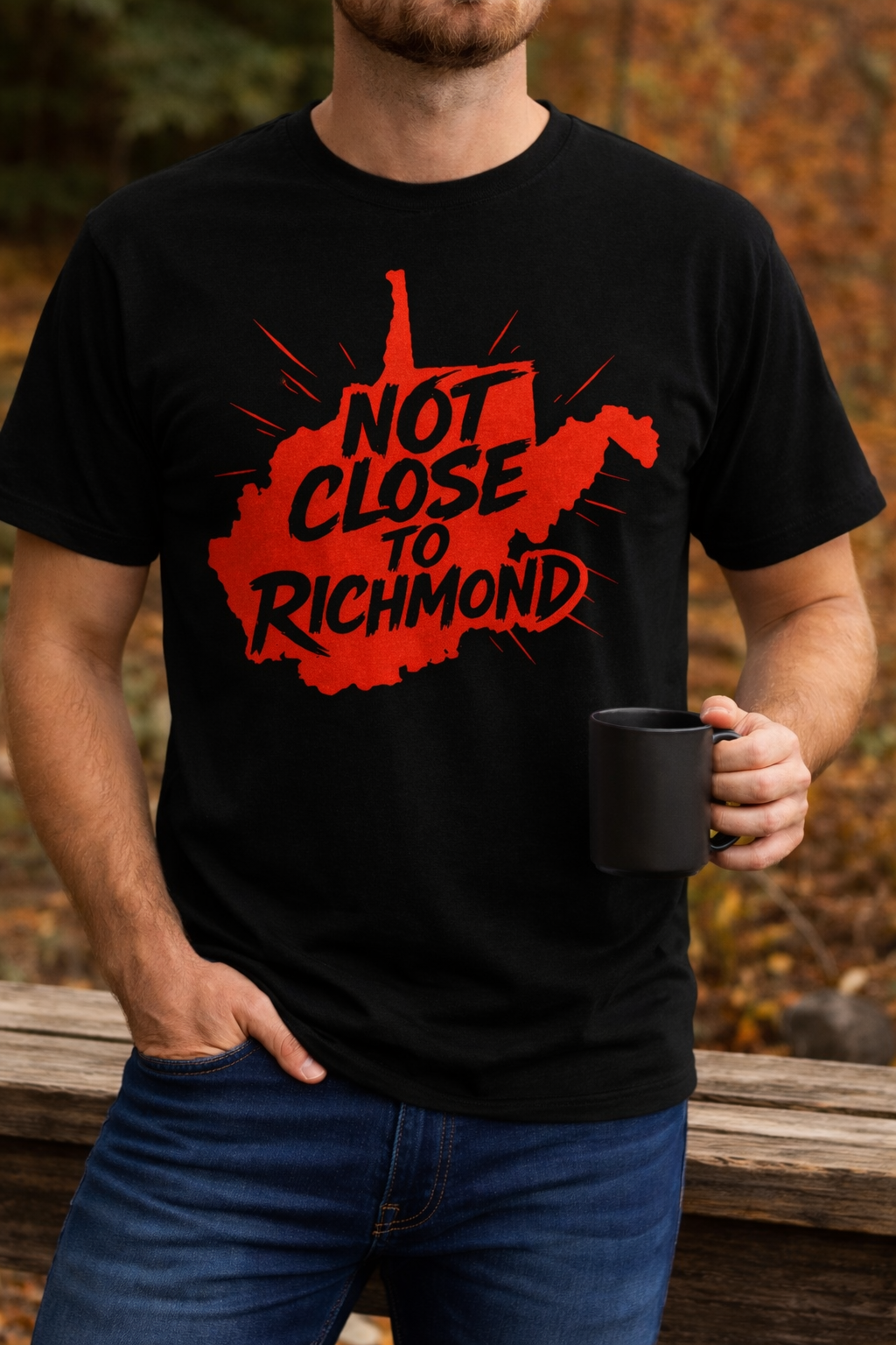 Not Close To Richmond Black/Red
