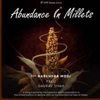 Abundance in Millets by PM Narendra Modi, Gaurav Shah, Falu