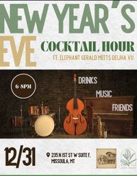 Leaf + Quiet's New Year Cocktail Hour with Elephant Gerald