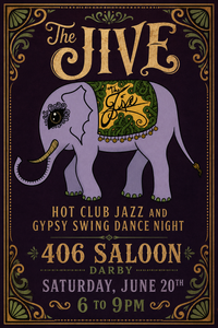 Dance Night at 406 Saloon with The JIVE