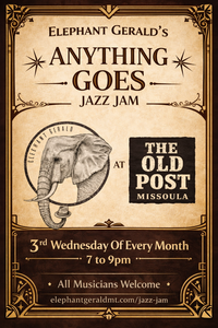 Elephant Gerald's "Anything Goes" Jazz Jam