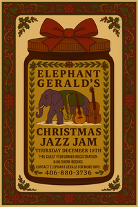 Elephant Gerald's "Christmas" Jazz Jam
