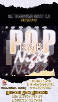 KLP Consultant presents Pop & RnB night