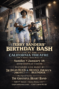Terry Sanders Birthday Bash w Special Guest Grateful Heart Band