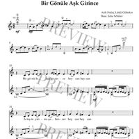 Bir Gönüle Aşk Girince (Audio + Score)  by Julia Schüler