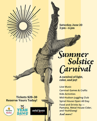 Summer Solstice Carnival at Spiral House, 2 to 6 pm