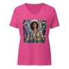 **NEW**ARiiNTE The Disco Days | Women's Relaxed V-Neck T-Shirt | Bella Canvas 6405CVC