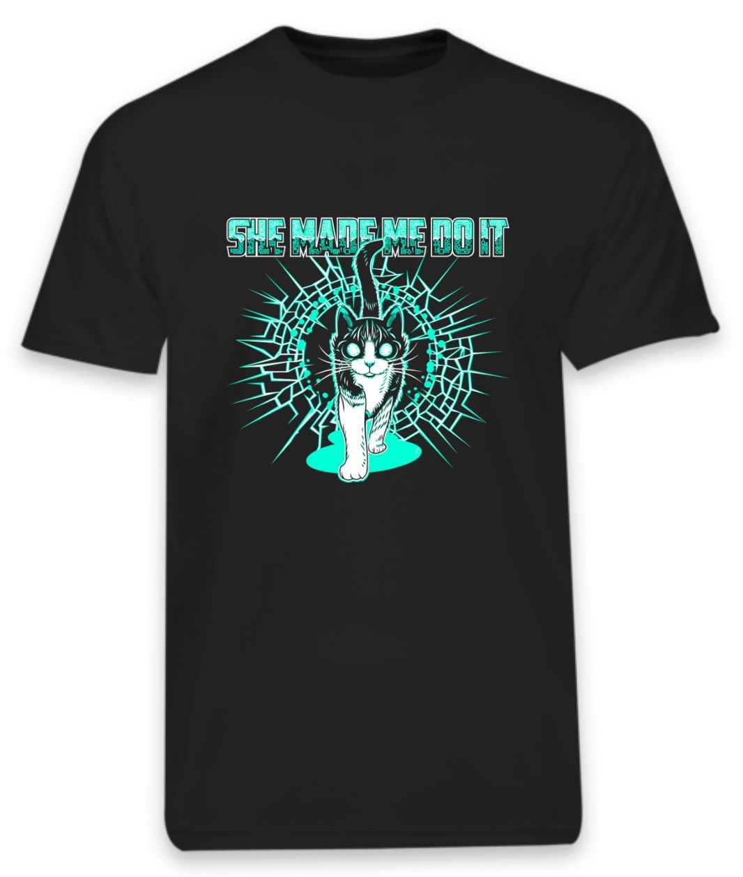 Zombie Lance Shirt in Cyan