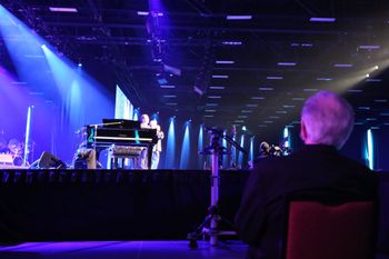 NQC,
The legend and boss man Ed O'Neal watching the guys on stage.

