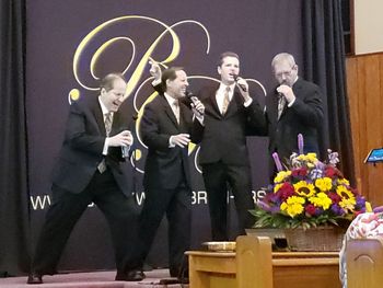 Buddy Bates, Billy Blackwood, Jonathan Mattingly, and Butch Owens
