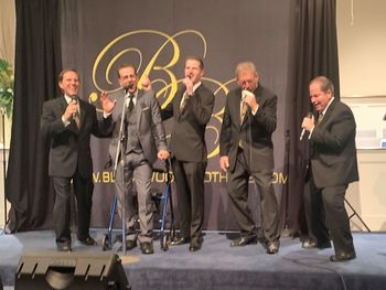 Billy Blackwood, Michael Helwig, Jonathan Mattingly, Butch Owens, and Buddy Bates
