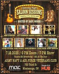 Saturday Night Saloon Sessions