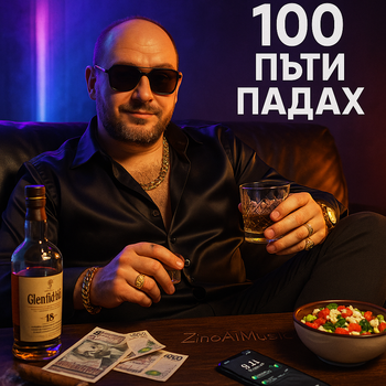 Колко пъти падах
И отново ставах
Колко пъти тръгвах
И отново се връщах

Не плача аз
Не моля съдбата
Но да те забравя
Тъй и не можах

Падал съм сто пъти
Сто пъти ще стана
Но няма рана
Която така да боли
И сърцето си на тебе дадох
А ти
Ти просто го разби

Колко нощи минаха
С мирис на измама
Напивах се
Но не заради теб
Не заради тъгата
Напивах се заради душата
Душата която изгори

Не протягам ръце за трохи
Не живея с лъжи и мечти
Обичах те чисто до край
Просто бях истински а ти

Падал съм сто пъти
Сто пъти ще стана
Но няма рана
Която така да боли
И сърцето си на тебе дадох
А ти
Ти просто го разби

Падал съм сто пъти
Сто пъти ще стана
Но няма рана
Която така да боли
И сърцето си на тебе дадох

Падал съм сто пъти
Сто пъти ще стана
Но няма рана
Която така да боли
И сърцето си на тебе дадох
А ти
Ти просто го разби
