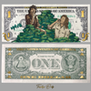 "MMVG" Collector Edition Mixed Art Dollar Bill (SOLD)