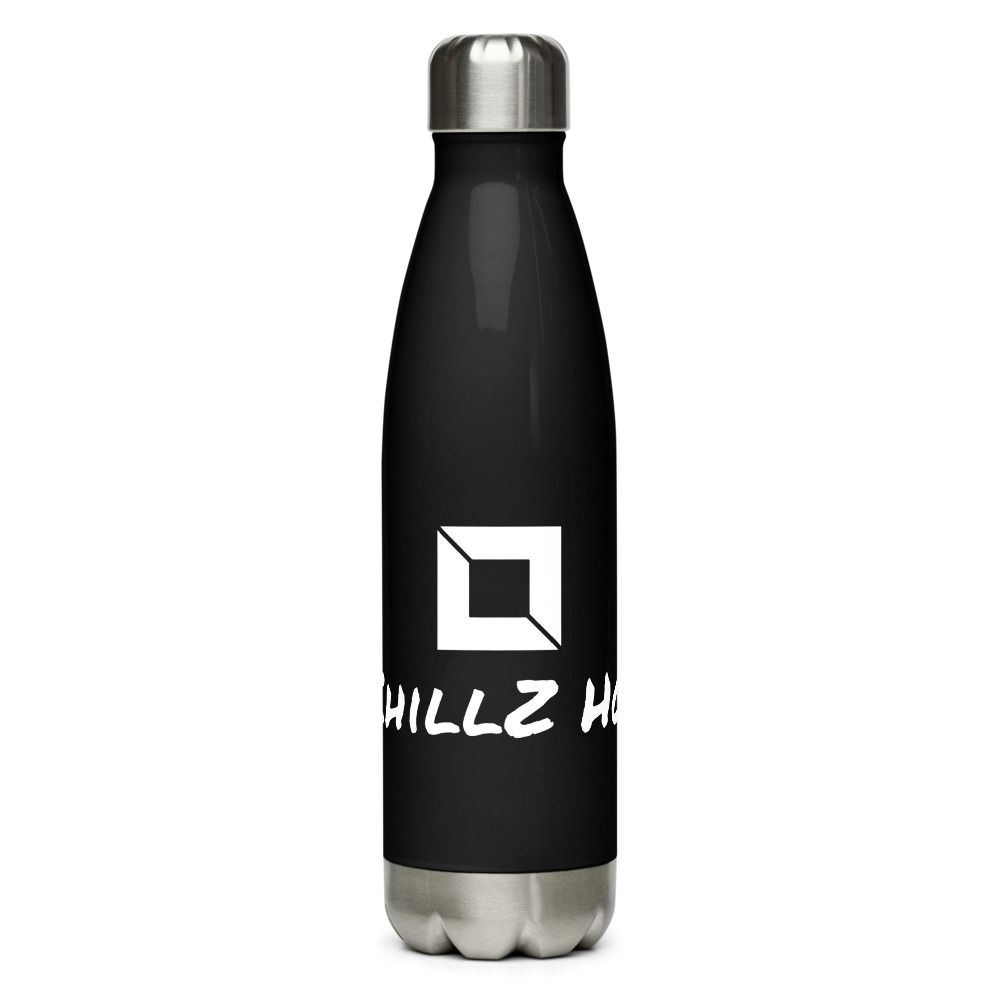ChillZ HQ Logo Stainless Steel Water Bottle