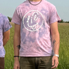 Smiley Face T-Shirt (Bleach Dyed)