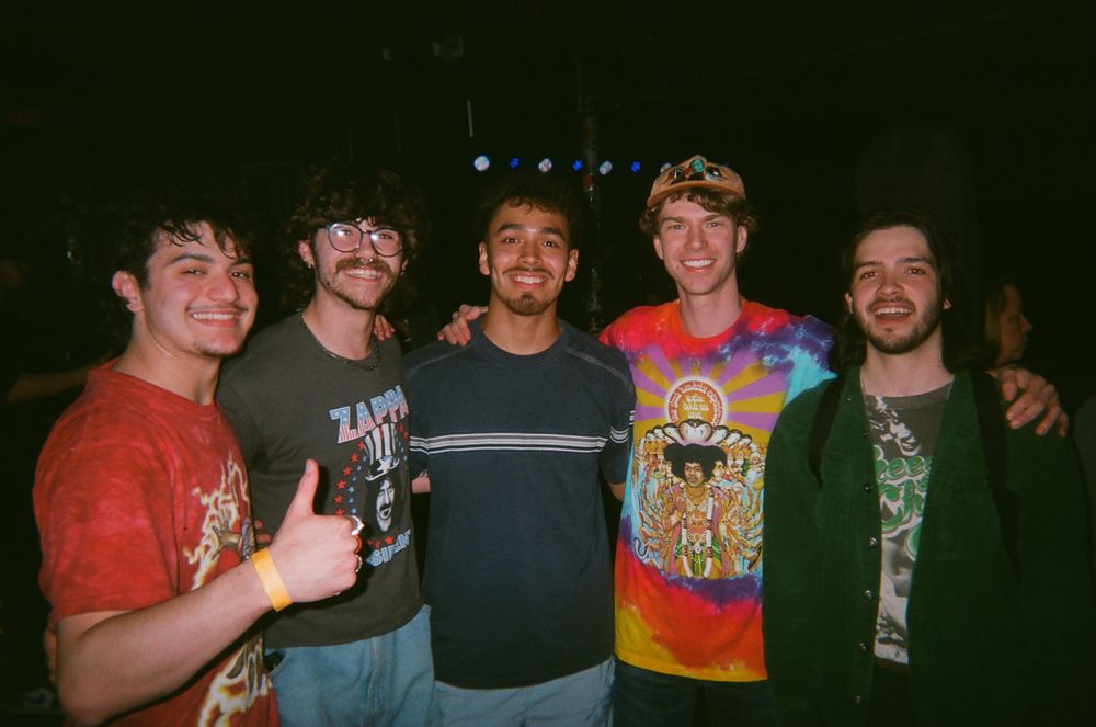 L-R: Noah Orol, Jack Waalkes, Sammy Salas, Eric Johnson, Nick Plummer