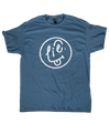 Smiley Face T-Shirt (Plain Blue)