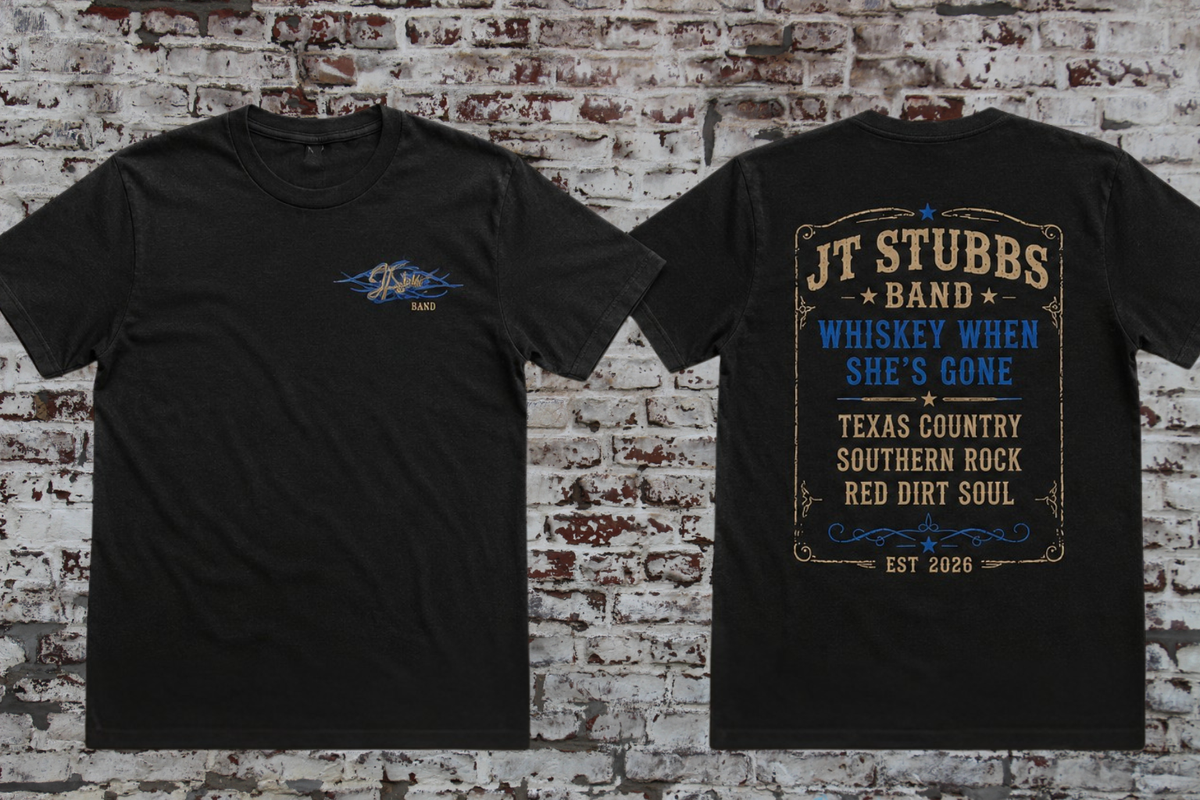 “Whiskey When She’s Gone” Short Sleeve T-Shirts