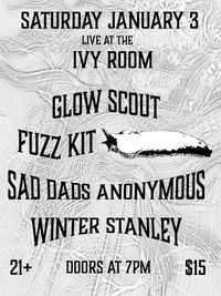 Glow Scout, Fuzz Kit, Sad Dads Anonymous, and Winter Stanley