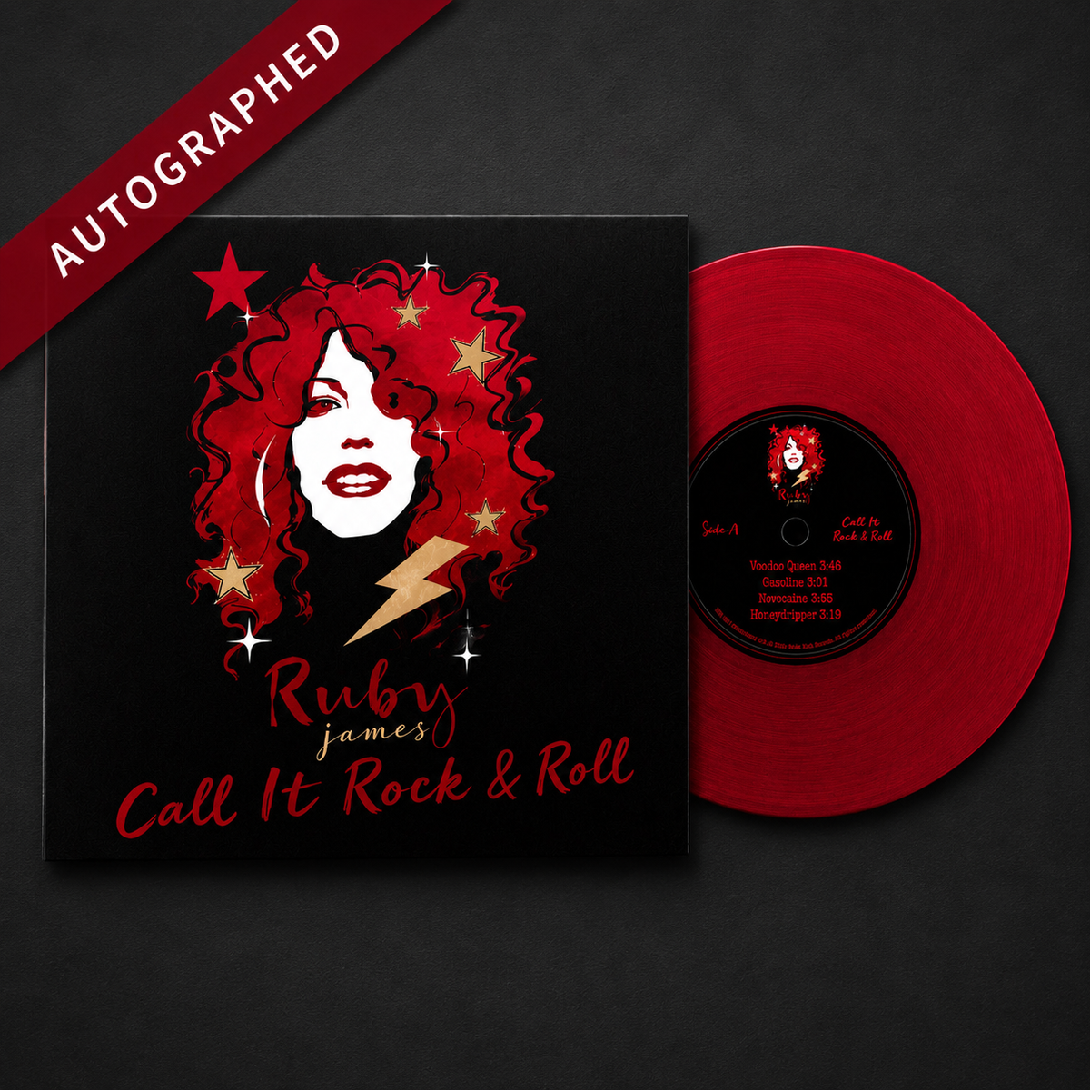 Call it Rock & Roll - Autographed Limited Edition 1st Pressing on Ruby Red Vinyl (Pre-sale)