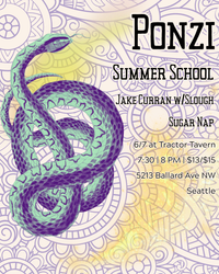 Ponzi, Summer School, Slough, Sugar Nap at Tractor Tavern