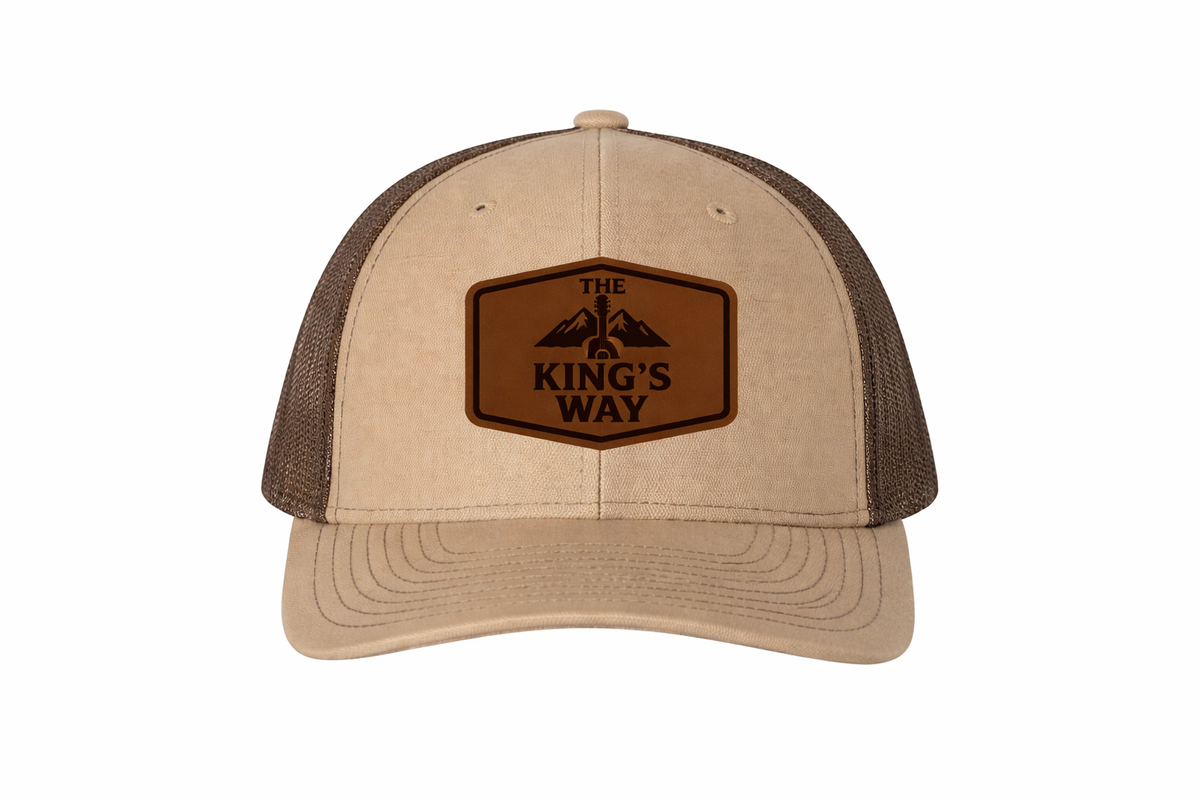 The King's Way Logo Hat -Brown