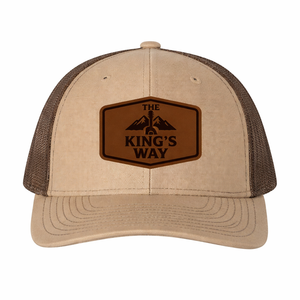 The King's Way Logo Hat -Brown