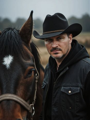 Gary Wade & Horse
