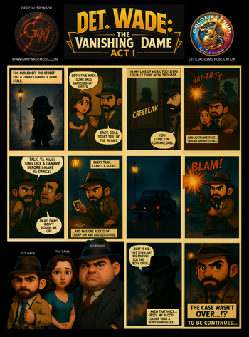Det. Wade: The Vanishing Dame_Act 1_Noir Comic
