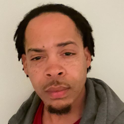 A picture of Ant Dawg with baby dreadlocks