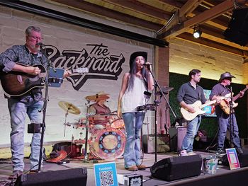 We had a fantastic time at The Backyard.

