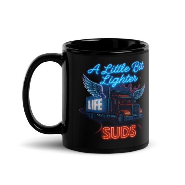 Black Glossy Mug