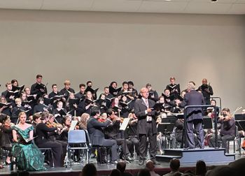 Baritone solo, from Brahms' Requiem. University of Arizona, April 2023.
